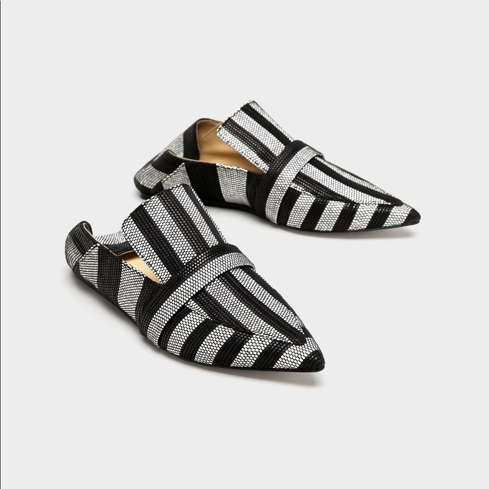 Zara flat mules
